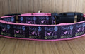 Peace, Love & Rescue Martingale Collar – Pink