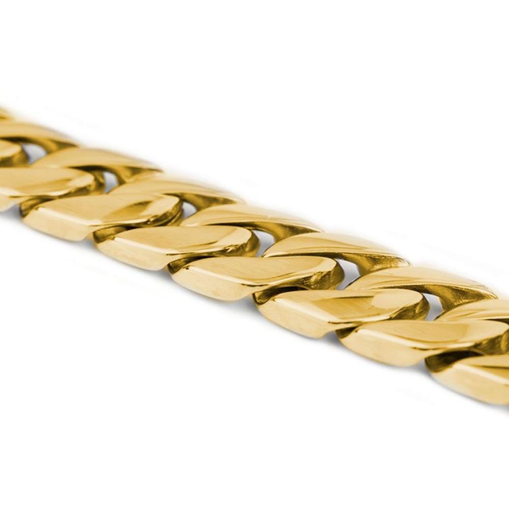 Kilo Cuban Link Gold Dog Leash – Luxury 14K Plated Chain